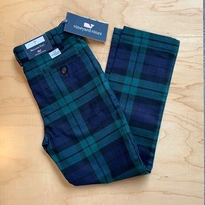 Vineyard Vines Holiday Plaid Breaker Pants size 7